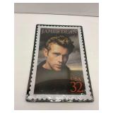 James Dean 32 Cent USA Stamp Design Tin Sign