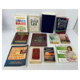 Hardcover and Paperback Books on Health and Literature