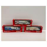 (3) Racing Champions 1:64 NASCAR Diecast Racing Team Transporters