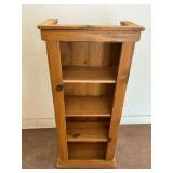 Wooden Podium with (4) Shelves