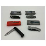 (4) Folding Knives with Boxes