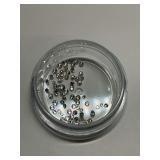Over 1.5 Carats Quality Round Cut Diamonds Removed from Gold Jewelry