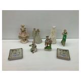 Ceramic Figurines and Wall Plaques with Maker Marks
