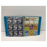 Pokemon Trading Cards in Binder...11 Pages