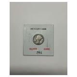1945 Mercury Dime