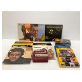 Vinyl Records, CDs, and Books... see photos and description
