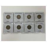 (8) Buffalo Nickel Coins