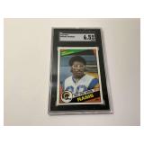 1984 Topps Eric Dickerson Graded Card
