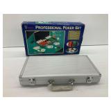 Vegas Brand Professional Poker Set with Case and Chips