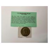 1977 Eisenhower Dollar with Informational Card
