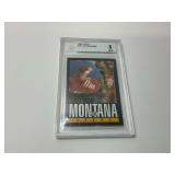 1985 Topps Joe Montana Graded Football Card