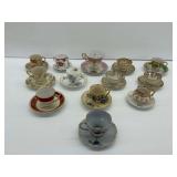Porcelain Cups and Saucers