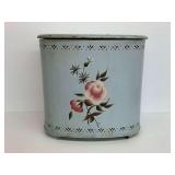 MCM Detecto Metal Hamper with Floral Hand Painting