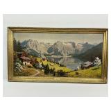 Framed Print titled Spring Lake by Amadeo Boroni