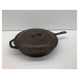 Lodge 12SK Cast Iron Skillet with Matching Lid