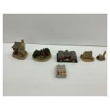 (6) Miniature Building and Architectural Replicas