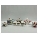 Ceramic Teapots and Spice Jars
