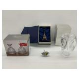 Crystal Decor Items Including Shannon Crystal and Marquis by Waterford