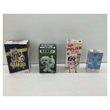 (4) Milwaukee Brewers Bobbleheads with Original Packaging