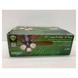 Hunter 52 in. Low Profile IV Plus Ceiling Fan with Light