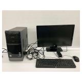 HP Pavilion Desktop PC Bundle with Monitor, Keyboard and Mouse