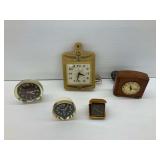 Clocks Including Westclox and GE