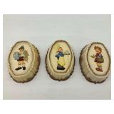 (3) 1989 Goebel Ceramic Molds