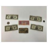 Paper Currency Notes and Coins
