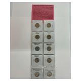 Westward Journey Nickel Series 10-Coin Philadelphia and Denver Mint Set