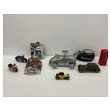 Vehicle and Motorcycle Themed Toys and Decor Items