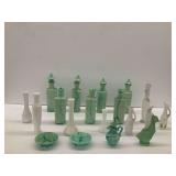 Glass Bottles and Vases