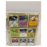 Trading Card Binder with Pokemon Cards...11 Pages