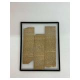 Framed 1881 Newspaper Clippings Regarding President James A. Garfield