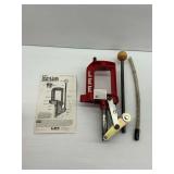 Lee Breech Lock Challenger Reloading Press with Instructions and Accessories