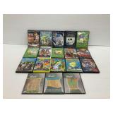 DVD Movie and Exercise Media Lot