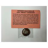 1999 S Kennedy Half Dollar Proof Coin with Informational Insert