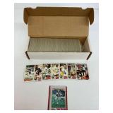 1982 Topps Football Trading Cards in Storage Box