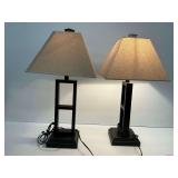 (2) Table Lamps with Shades....work