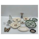 Ceramic and Crystal Tableware Decor Assortment