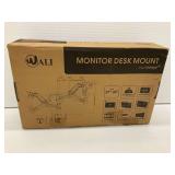 New in Box WALI Dual Monitor Desk Mount Model GSDM002
