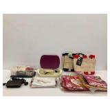 High Sierra Canvas Bags with Craft Organizers, Sewing Supplies, and Holiday Decorations