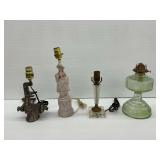 Various Working Lamps and Oil Lamp