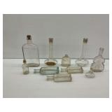 Group of Glass Bottles and Vials