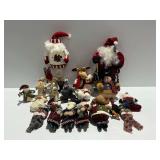 Holiday Fabric Figurines and Ornaments