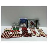 Christmas Stockings and Other Decor... see photos