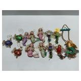 Delicate Mermaid and Fairy Tree Ornaments