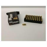 Sig Sauer 380 Auto 100GR FMJ Centerfire Pistol Cartridges
