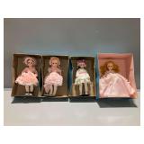 (4) Madame Alexander Dolls with Original Boxes