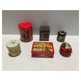 Decorative Metal Tins and Mattel Musical Egg