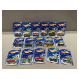 (16) Hot Wheels Diecast Toy Cars in Original Packaging